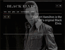 Tablet Screenshot of blackelvis.co.uk